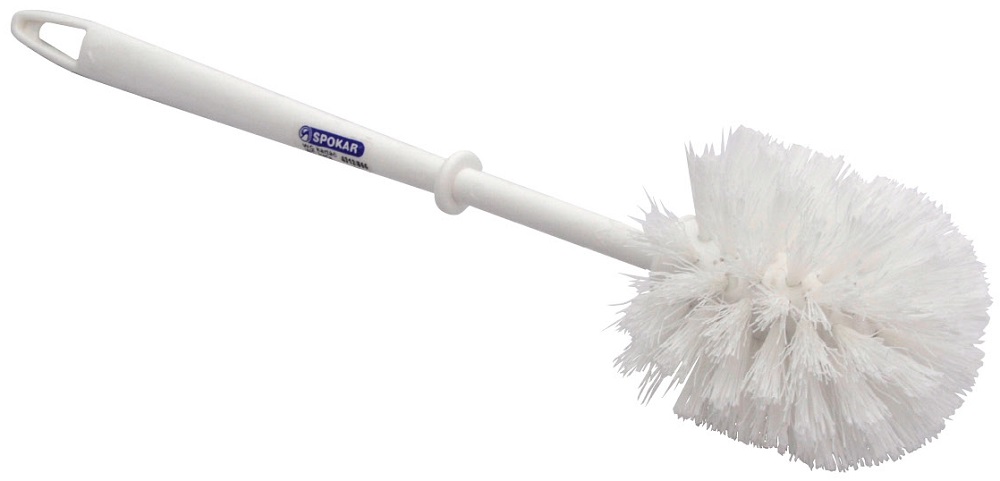 WC kartáč pr.80 mm bílý    431 61301