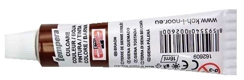 barva temperová 16ml 162609/1630 siena pálená