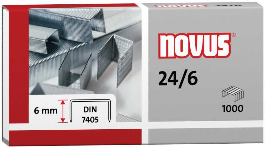 drátky NOVUS 24/ 6 gal./1000ks 040-0158