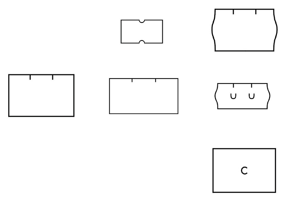 etiketa c. 25x16 CONTACT (oblé)