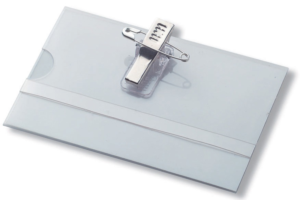 jmenovka s klipsem PVC A65490