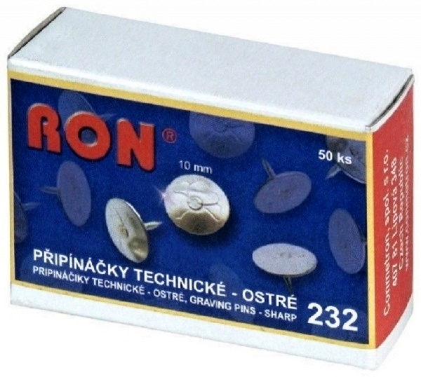 napínáček 232/A technické (hlavička 10mm) 50ks