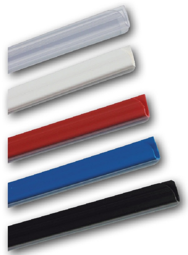 nasouvací lišta A4 3-6mm červená 30-60 listů