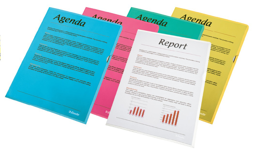 obal A4 L PP trans.54852 ESSELTE  UKF15612