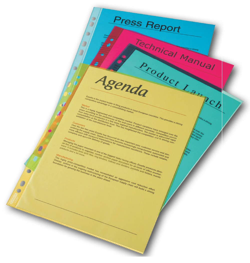 obal A4 U PH 101 žlutý 47201