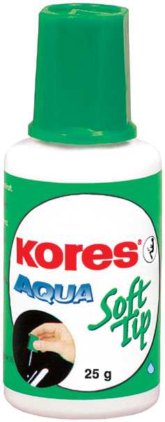 opravný lak Aqua Soft Tip s houbičkou 69461