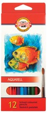pastelky 3716/12 akvarelové ryby