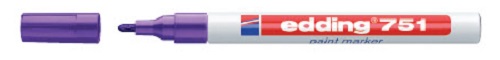 popisovač EDDING 751 fialový