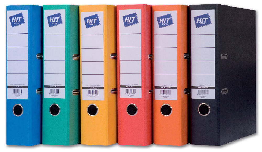 pořadač pák.karton.A4/75mm prešpán modrý 260.01