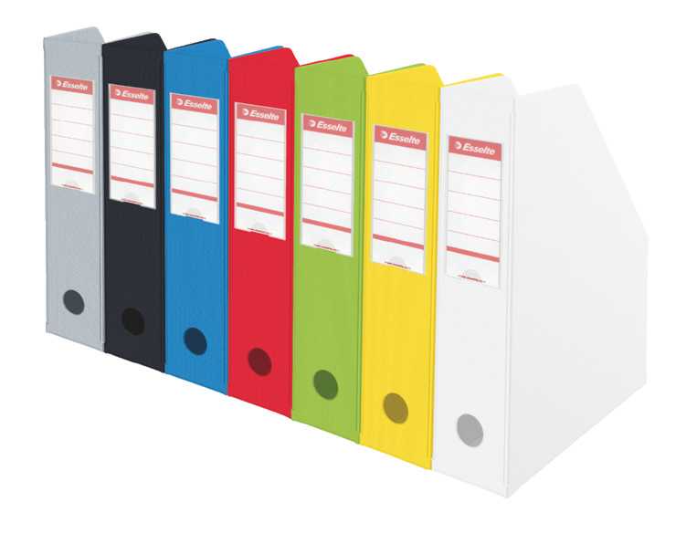 stojan na časopisy Economy VIVIDA černý 56007