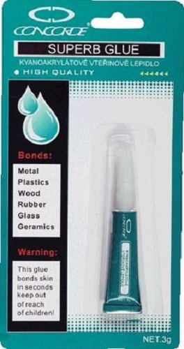 vteřinové lepidlo SUPERB GLUE A65453